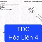 Bán đất TĐC Hòa Liên 4 - DT 140m2 - Gía đầu tư